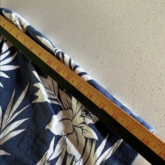 Grayers Blue and White Patterned Shorts - Picture 7 of 10